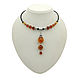 Women's necklace with amber, jewelry with stones, Necklace, Kaliningrad,  Фото №1