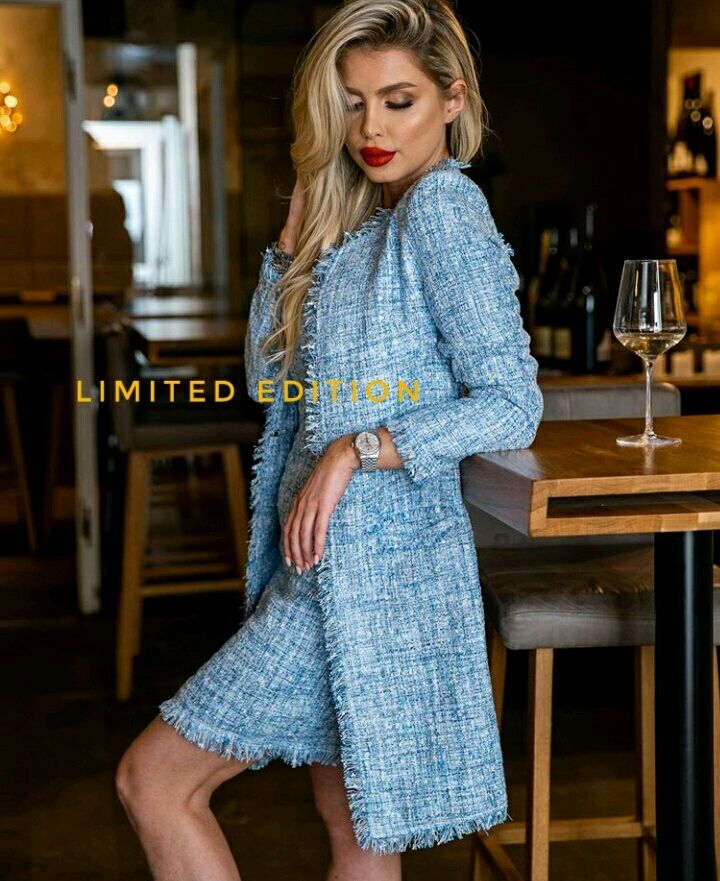 Пальто a- la Chanel " ELEGANCE "в Офис и на Выход в интернет-магазине ...