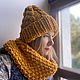 Hat and snood set, yellow. Caps. Tany my-sharf. Online shopping on My Livemaster.  Фото №2