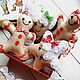 Order Christmas tree toy in the shape of a heart. Natka-chudinka. Livemaster. . Christmas decorations Фото №3