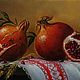 Натюрморт. Гранатовое изобилие, Картины, Новокузнецк,  Фото №1