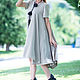 Коктейльное платье из хлопка, красное - DR0263PLV. Платья. EUG FASHION. Ярмарка Мастеров.  Фото №4