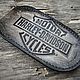 Боевая монетница-слэппер Harley Davidson из натуральной кожи, Монетницы, Москва,  Фото №1