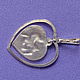 Pendant Heart Zodiac Sign Capricorn Silver 925 weight 2,7 g. Vintage pendants. Aleshina. Online shopping on My Livemaster.  Фото №2
