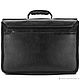 Leather briefcase 'Simon' (black). Brief case. Russian leather Guild. My Livemaster. Фото №4
