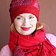 Hat women's felt warm. Caps. Felt the world. Online shopping on My Livemaster.  Фото №2