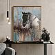 Картина “Horse”. Картины. DARI ART. Ярмарка Мастеров.  Фото №4