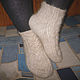 Order Short women's knitted socks From Leo. Warm Yarn. Livemaster. . Socks Фото №3