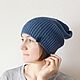 Мастер-класс: Шапка #rubber_beanie_sapelkina. Мастер-классы. 'Colors of life' Сапёлкина Татьяна (sapelkina). Ярмарка Мастеров.  Фото №4