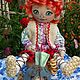 Домовой-озорник "Рыжик". Мягкие игрушки. Ватные игрушки от Вероники Поленок 'Вероничкины детишки'. Ярмарка Мастеров.  Фото №5