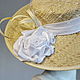 Шляпа канотье соломенная "English style". Шляпы. 'Ariadne's thread' (ariadna_hats). Ярмарка Мастеров.  Фото №4