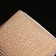 Кошелек из натуральной кожи крокодила IMA0018L45. Кошельки. CrocShop товары из экзотической кожи. Ярмарка Мастеров.  Фото №10