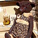  ' Brownie' attic bear. Teddy Bears. MashaAndreevaTeddy. Online shopping on My Livemaster.  Фото №2