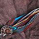 pendant feather with ammonite, Pendants, Moscow,  Фото №1