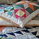 Лоскутное одеяло "Modern quilt". Одеяла. TreeCo - мастерская лоскутных одеял (Анастасия). Ярмарка Мастеров.  Фото №5