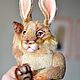 Order Teddy Rabbit Peanuts bunny collectible author's bunny Easter. NatalyTools (natalytools). Livemaster. . Teddy Toys Фото №3