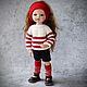 Вязаный комплект для кукол Паола Рейна. Одежда для кукол. Tasha Dolls. Ярмарка Мастеров.  Фото №5