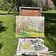  Oil painting Landscape ' Apple tree in bloom'. Pictures. Fine Art for Joy. My Livemaster. Фото №6