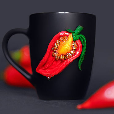 Посуда ручной работы. Ярмарка Мастеров - ручная работа Острый перчик. Handmade.