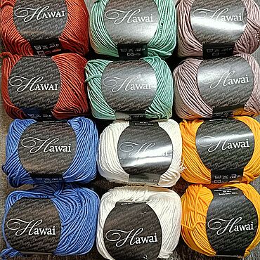 Пряжа: Пряжа Сеам Hawai мерсеризованный хлопок