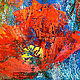 'The movement in the Flow' - author's picture with poppies oil on canvas. Pictures. Multicolor Gallery. My Livemaster. Фото №5
