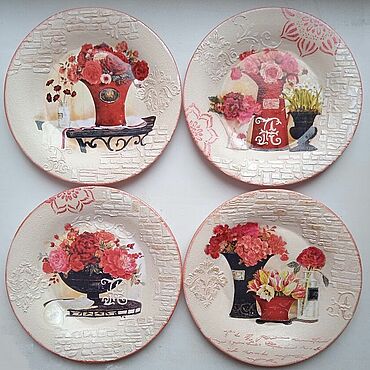 Посуда ручной работы. Ярмарка Мастеров - ручная работа Комплект "Винтаж". Handmade.