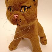 Куклы и игрушки handmade. Livemaster - original item Kitten made of wool. Handmade.