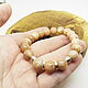 Solar Stone 10 Bead Bracelet. Bead bracelet. Selberiya shop. My Livemaster. Фото №5