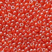 Материалы для творчества handmade. Livemaster - original item 10 grams of 10/0 seed Beads, Czech Preciosa 96050 Premium red.. Handmade.