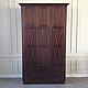 Big, roomy wardrobe made of natural wood. The difference in color,materials, sizes are possible,due to manual work.