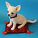 Chihuahua'Daphne'. Stuffed Toys. Anna Petinati- Live toys handmade. My Livemaster. Фото №4