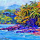 Picture a tropical beach oil on canvas, Pictures, Voronezh,  Фото №1