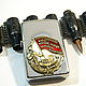 Зажигалка Lighters "Красному партизану 1917-1932" бензин. Зажигалки. Neformal-World (Alexander Rusanov). Интернет-магазин Ярмарка Мастеров.  Фото №2