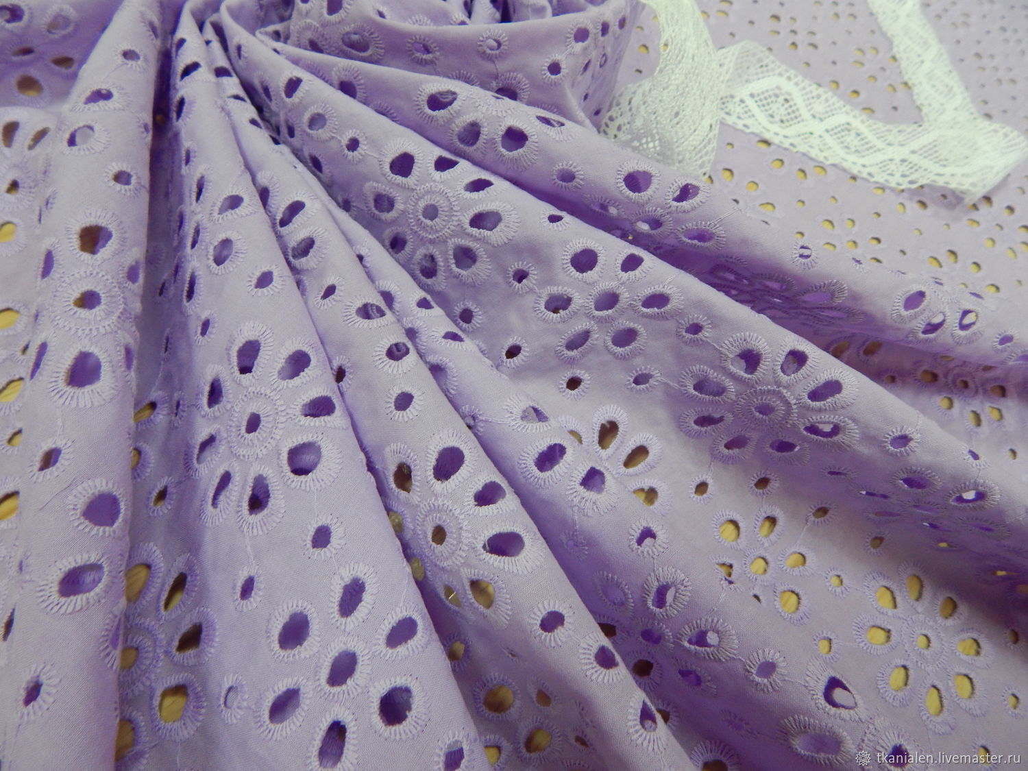 Ткань шитье платья