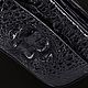 Несессер из кожи крокодила IMA0713B1. Несессеры. CrocShop товары из экзотической кожи. Ярмарка Мастеров.  Фото №6