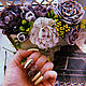 Пионы и тюльпаны в конверте, Букеты, Москва,  Фото №1