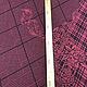 ТРИКОТАЖНОЕ ПОЛОТНО КЛЕТКА И ВЕНЗЕЛЯ БОРДО, арт.BE1508095. Ткани. Ткани Италии. Ярмарка Мастеров.  Фото №8