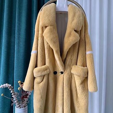 Одежда ручной работы. Ярмарка Мастеров - ручная работа Шуба из норки. Handmade.
