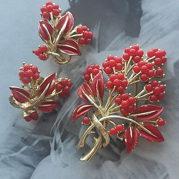 Винтаж ручной работы. Ярмарка Мастеров - ручная работа Coro Pegasus. Комплект. AKMayA. Handmade.