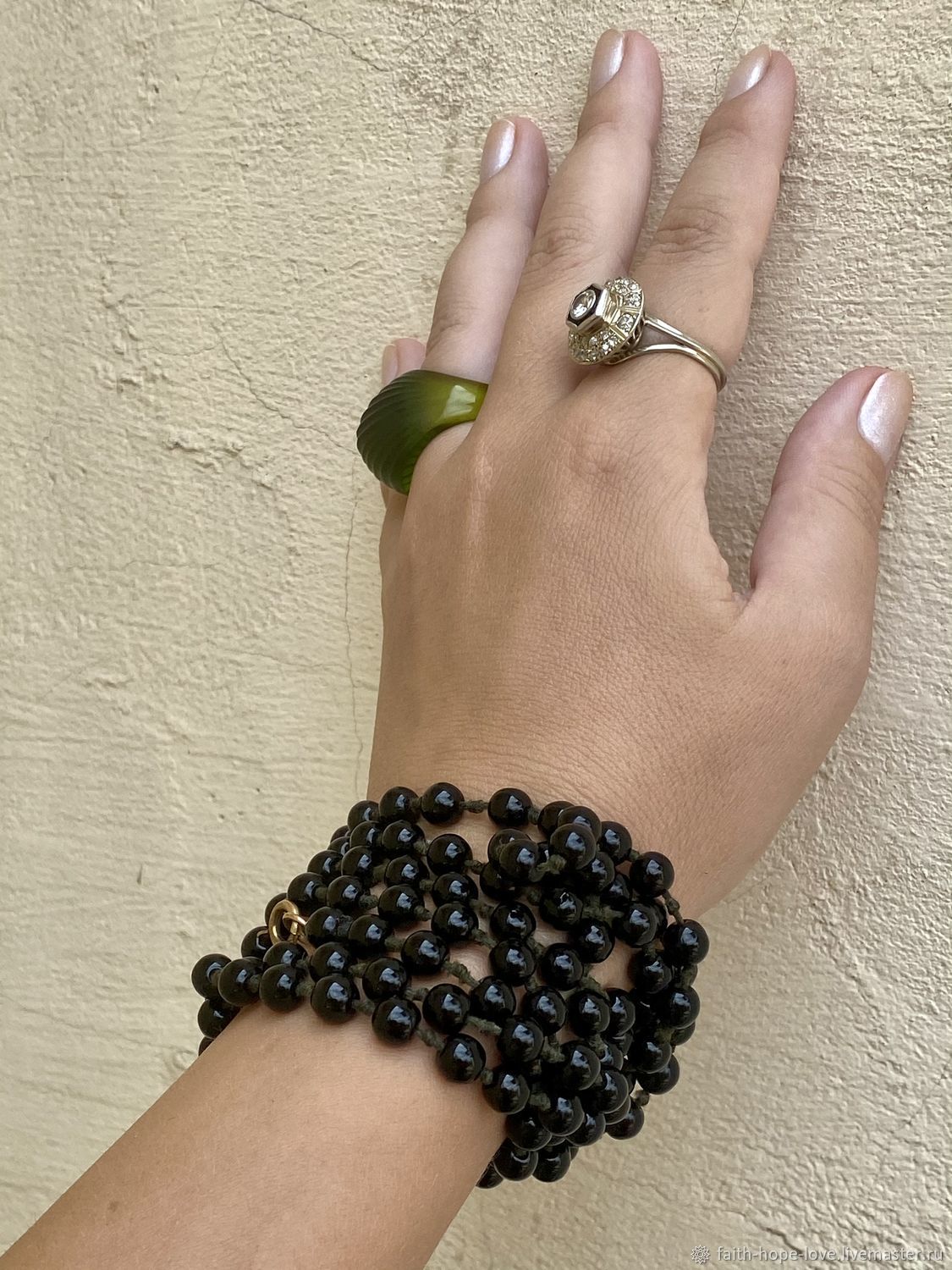 Винтаж: Загадочная незнакомка. Длинные бусы/сотуар. Арт Деко в интернет ...