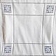 Round linen tablecloth d. .140 cm. 4 cubans (napkins optional). Tablecloths. flax&lace. My Livemaster. Фото №4