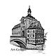 Germany, Bamberg, Altes Rathaus. Германия, Бамберг, Старая Ратуша, Картины, Астрахань,  Фото №1
