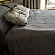 Заказать Льняной плед. eco-linen boutigue. Ярмарка Мастеров. . Пледы Фото №3