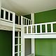 Заказать Кровать для троих из массива лиственницы с рукоходом. Семейная мастерская 'Панихин'. Ярмарка Мастеров. . Кровати Фото №3