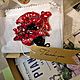Брошь из бисера ручной работы Мак (Poppy brooch). Брошь-булавка. Soul Garden Brooches. Интернет-магазин Ярмарка Мастеров.  Фото №2