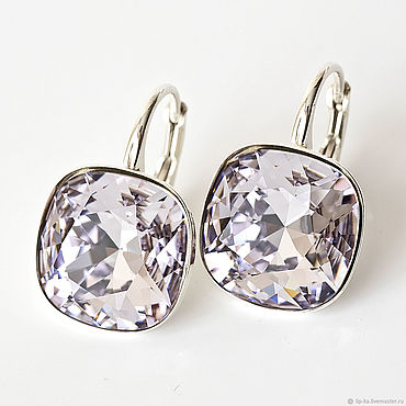 Украшения ручной работы. Ярмарка Мастеров - ручная работа Swarovski Серьги с кристаллами Сваровски. Handmade.