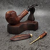 Сувениры и подарки handmade. Livemaster - original item Smoking pipe Briar 5-09. Handmade.