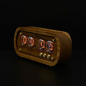 Для дома и интерьера handmade. Livemaster - original item Lamp Clock IN-12 Solid American Walnut    American walnut. Handmade.