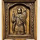 Икона святой Евгений, ясень, Иконы, Санкт-Петербург,  Фото №1