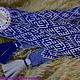 Belt Svarozhich and Arepa white-blue. Belts and ribbons. ЛЕЙЛИКА - пояса и очелья для всей семьи. My Livemaster. Фото №6